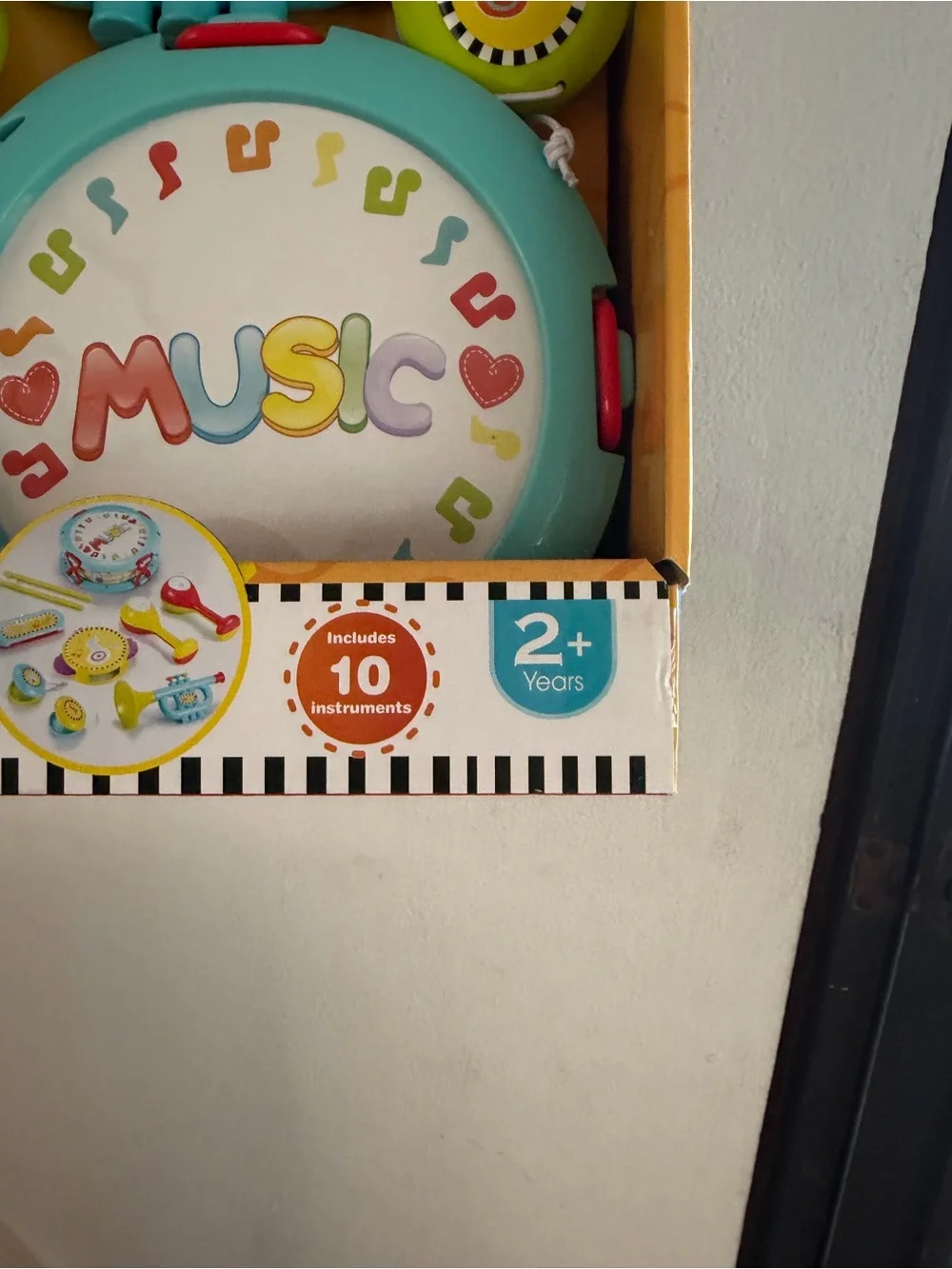 Musical Band Set for Kids - Blue & Yellow